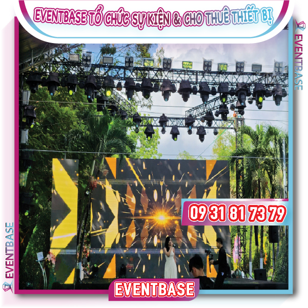 Eventbase cho thuê thiết bị và cung cấp nhân sự sự kiện