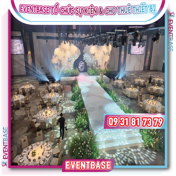 Eventbase tổ chức sự kiện đám cưới