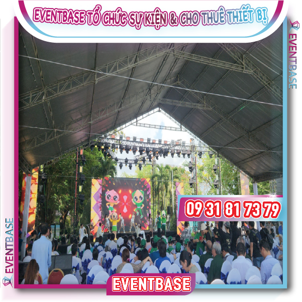 Eventbase tổ chức và cho thuê thiết bị sự kiện trọn gói