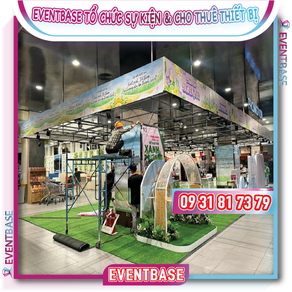 Eventbase thiết kế và thi công gian hàng triển lãm hội chợ