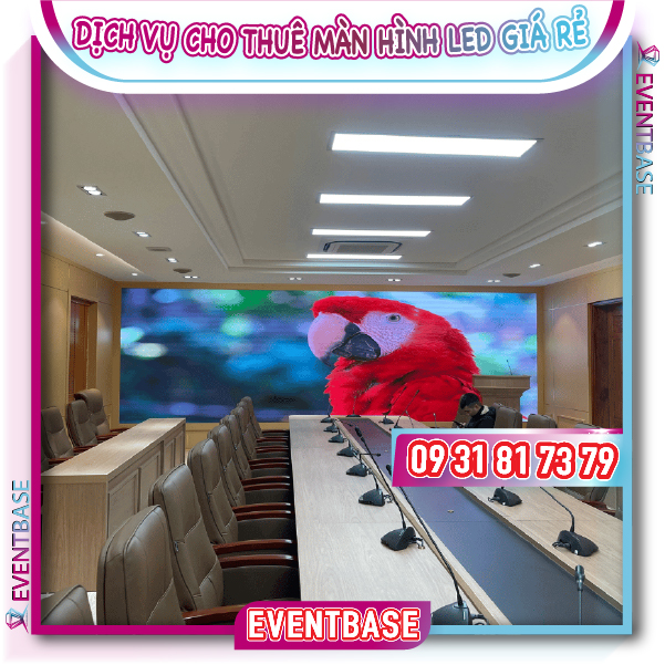 Cho thuê màn hình led phòng họp giá rẻ