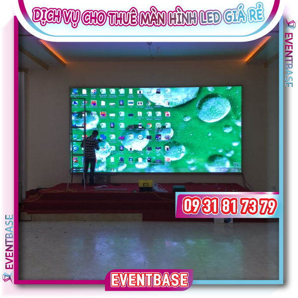 Cho thuê màn hình LED trong nhà