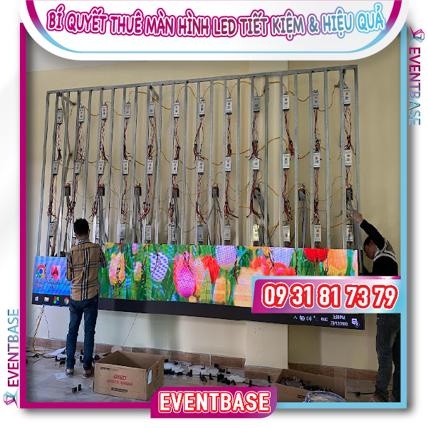 Lắp đặt và thi công màn hình LED