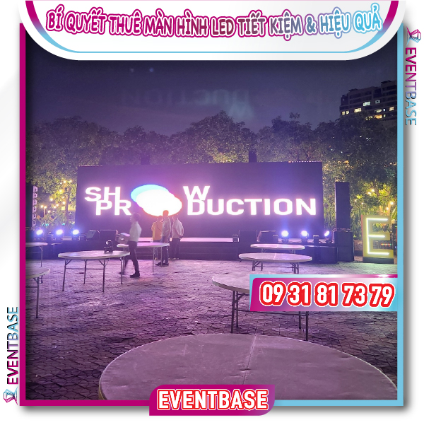 Màn hình LED ngoài trời của Eventbase