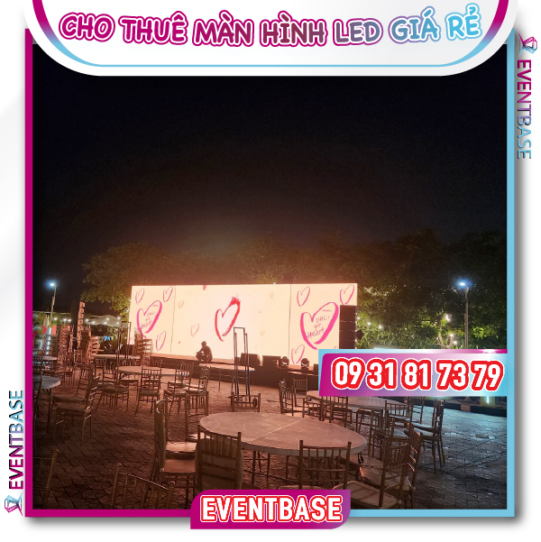 Màn hình LED ngoài trời cho thuê của Eventbase