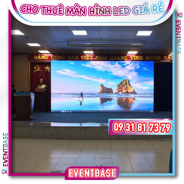 Cho thuê màn hình LED hội nghị trong nhà