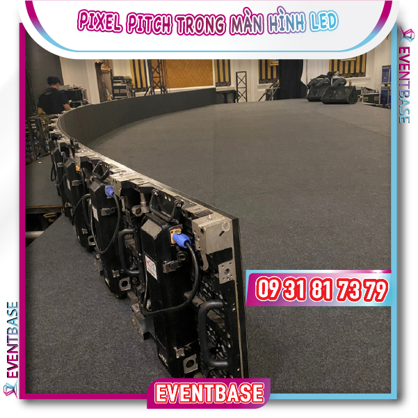 Cận cảnh màn hình LED sự kiện của Eventbase