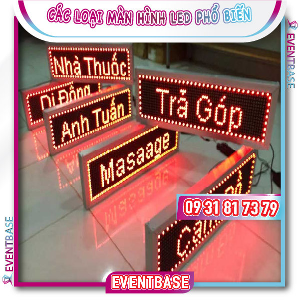 Màn hình LED đơn sắc (Bảng LED ma trận)