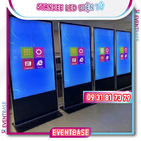 Kiểm tra standee led trước khi thuê hoặc mua