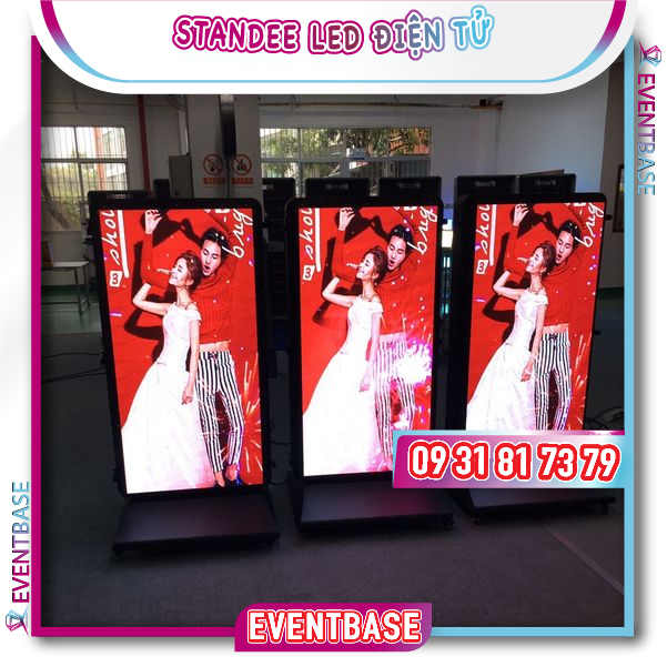 Giá standee led điện tử