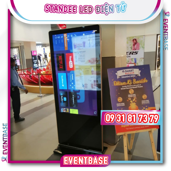 Màn hình quảng cáo chân đứng - Standee led