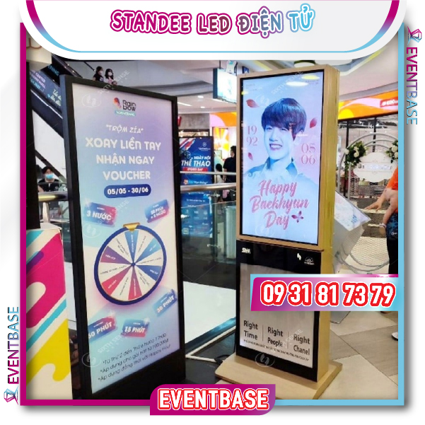 Ảnh thực tế standee led