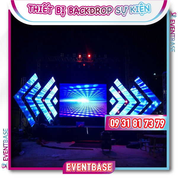 Backdrop màn hình LED