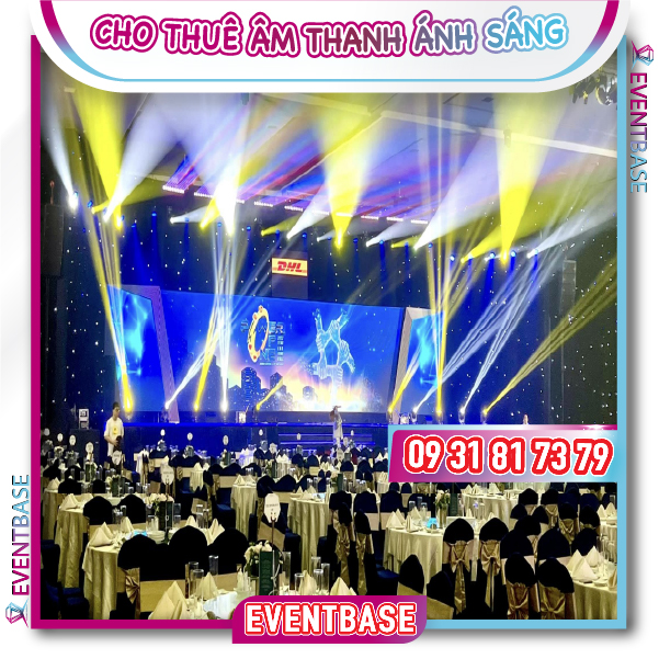 Cho thuê âm thanh - ánh sáng sự kiện