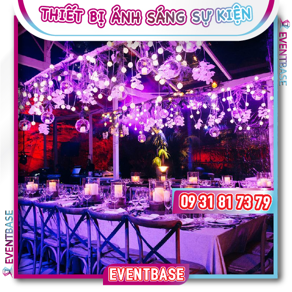 Thiết kế hệ thống ánh sáng theo yêu cầu sự kiện