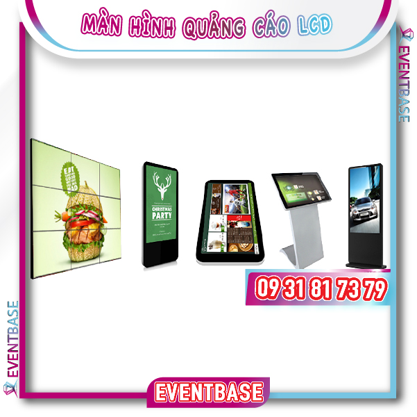 Các loại màn hình quảng cáo LCD
