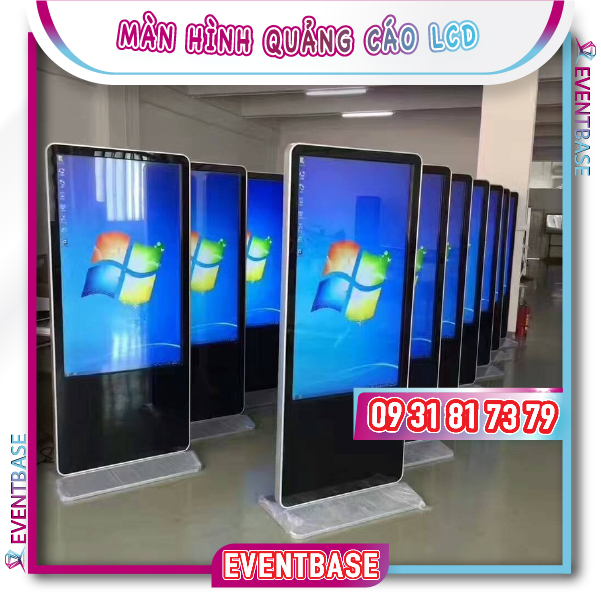 Cho thuê và lắp đặt màn hình quảng cáo LCD trọn gói, chuyên nghiệp