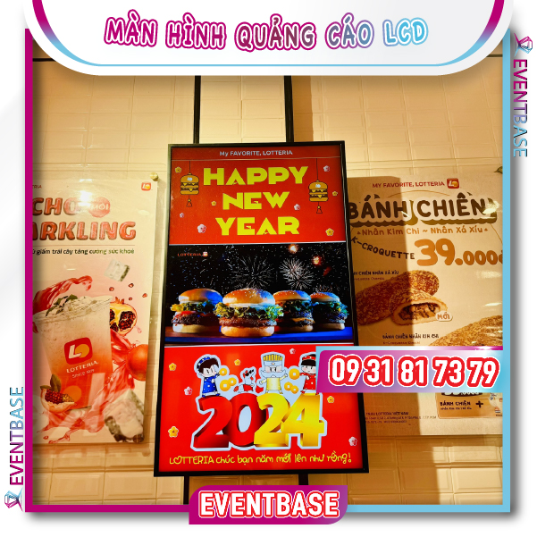 Ứng dụng của màn hình quảng cáo LCD
