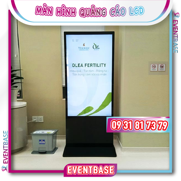 Lựa chọn vị trí lắp màn hình quảng cáo LCD