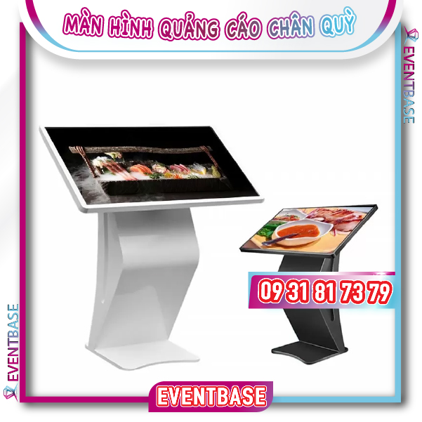 Màn hình quảng cáo chân quỳ
