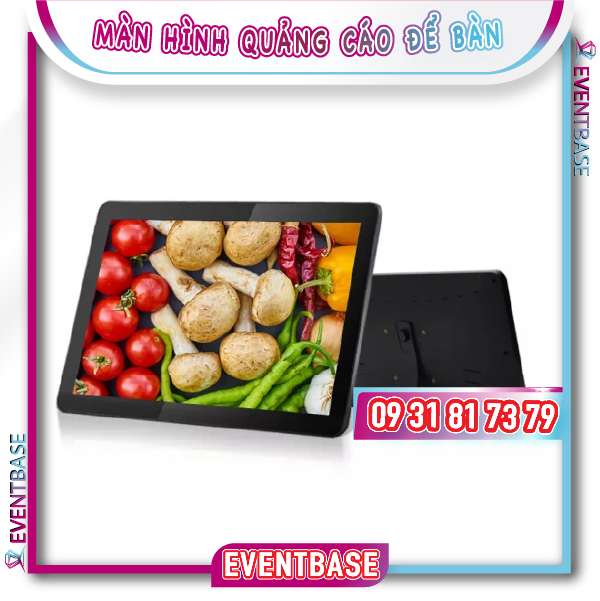 Màn hình quảng cáo để bàn