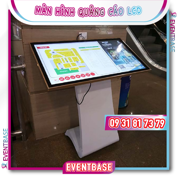Màn hình quảng cáo LCD giúp cung cấp thông tin