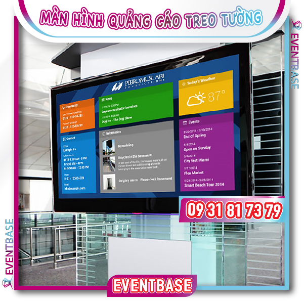 Màn hình quảng cáo treo tường