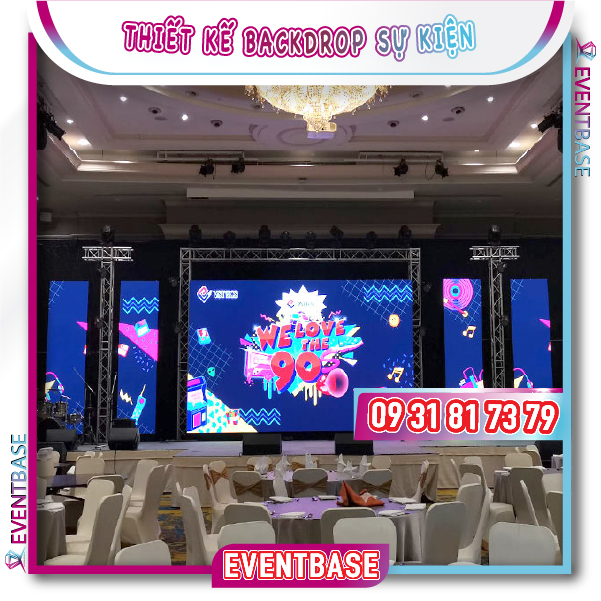 Cho thuê backdrop LED