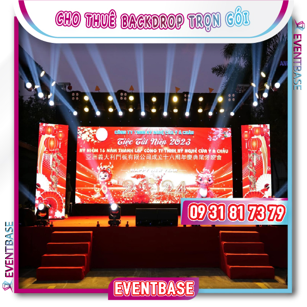 Cho thuê backdrop trọn gói