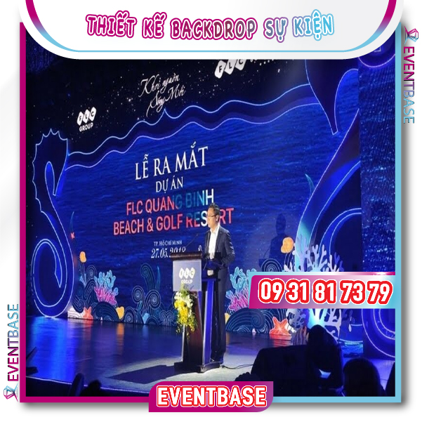 Thiết kế backdrop đẹp