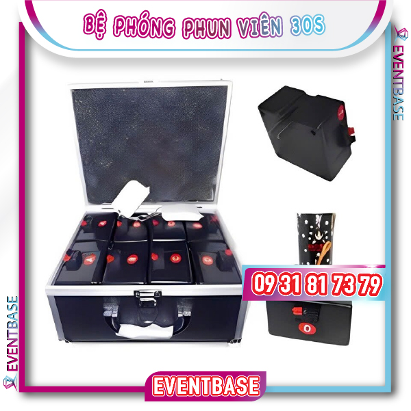 Bệ phóng pháo điện, phun viên 30s