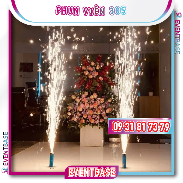 Phun viên 30s dễ dàng sử dụng