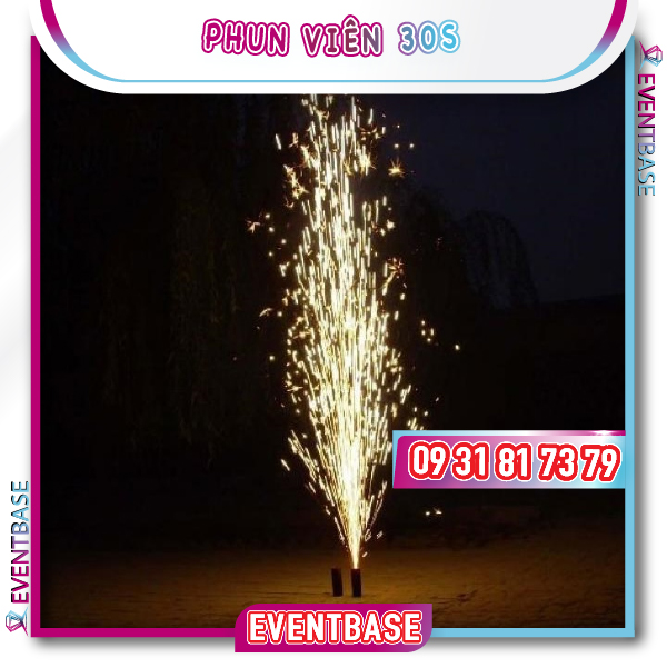 Phun viên 30s không mùi, không khói