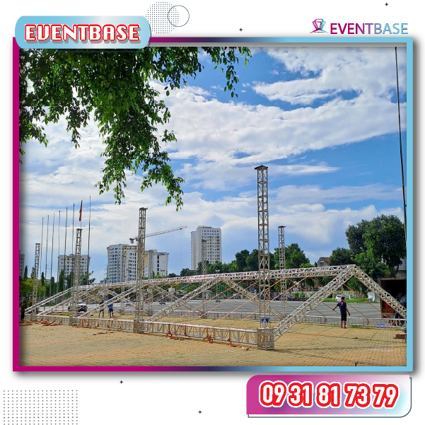 Lắp đặt nhà bạt sự kiện chuyên nghiệp