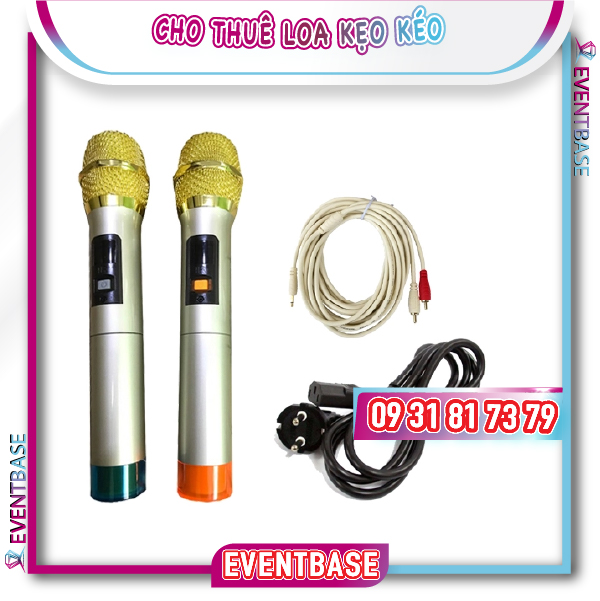 Phụ kiện thuê kèm loa kéo