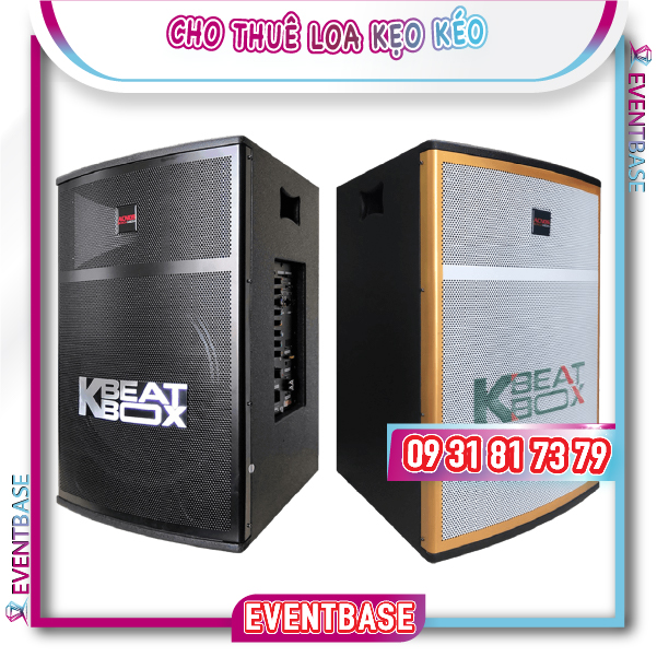 Thuê loa kẹo kéo Kbeatbox