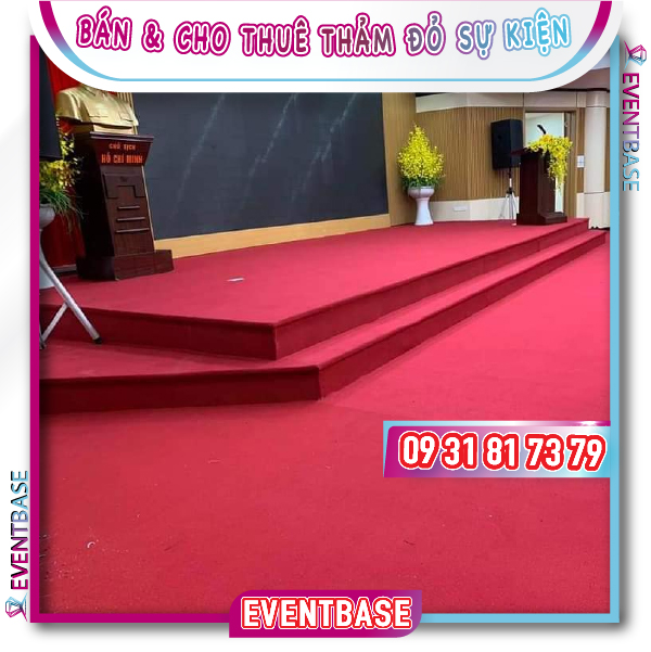 Bán & cho thuê thảm đỏ sự kiện tại Long An