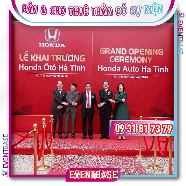 Thảm đỏ giúp tạo ra những khoảnh khắc ấn tượng và đẹp mắt