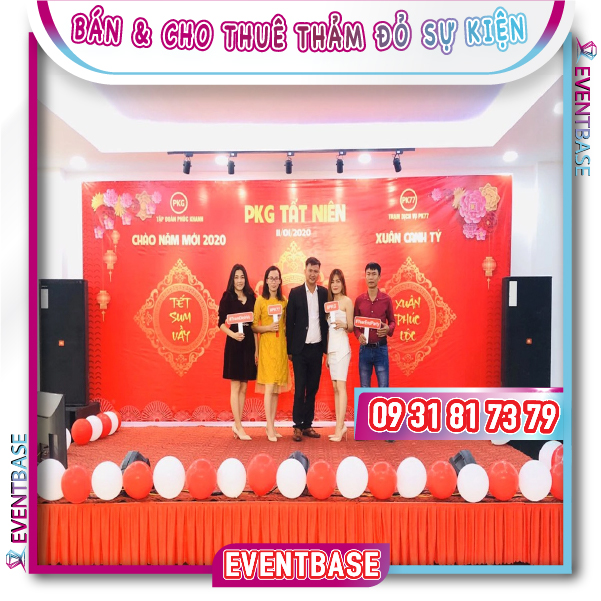 Dịch vụ bán & cho thuê thảm đỏ sự kiện