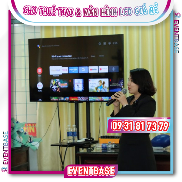 Cho thuê tivi Long An
