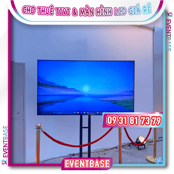 Cho thuê tivi giá rẻ TPHCM, Long An, Bình Dương...