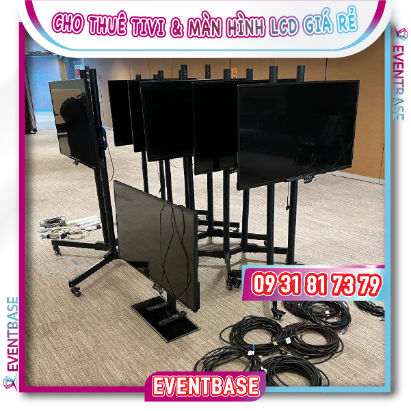 Dịch vụ cho thuê tivi - Eventbase
