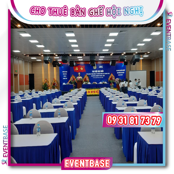 Cho thuê bàn ghế hội nghị