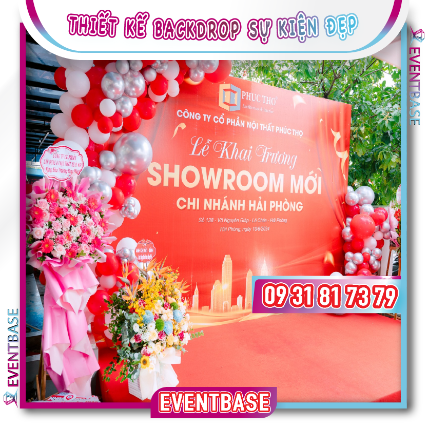 Một thiết kế backdrop sự kiện đẹp phải truyền tải được rõ thông điệp của sự kiện