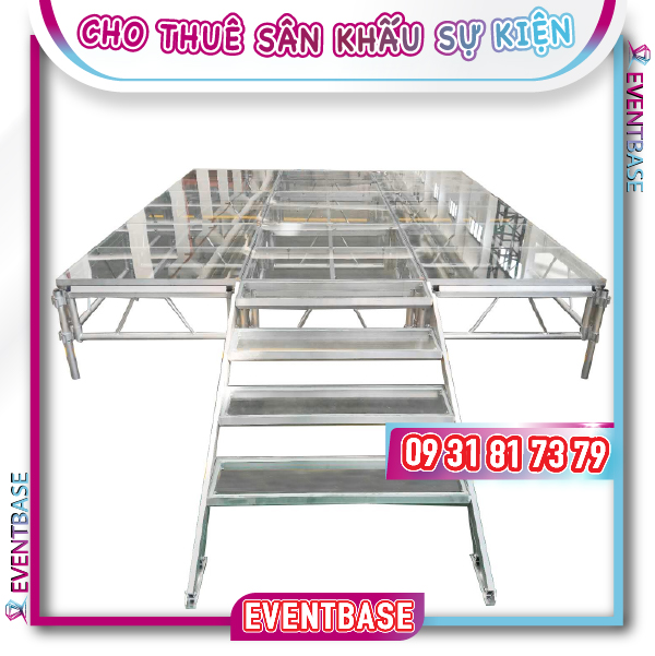 Cho thuê sân khấu sự kiện trong suốt