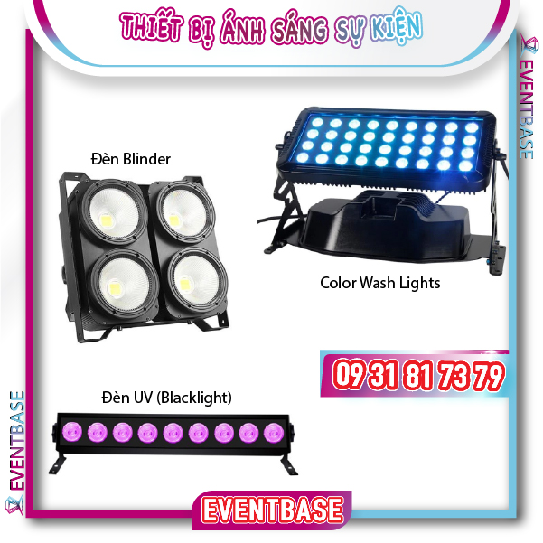 Thiết bị đèn chiếu sáng sự kiện