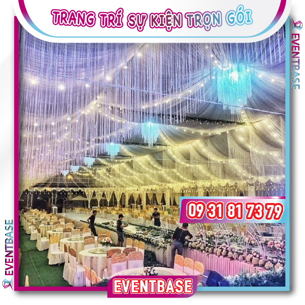 Trang trí sự kiện trọn gói
