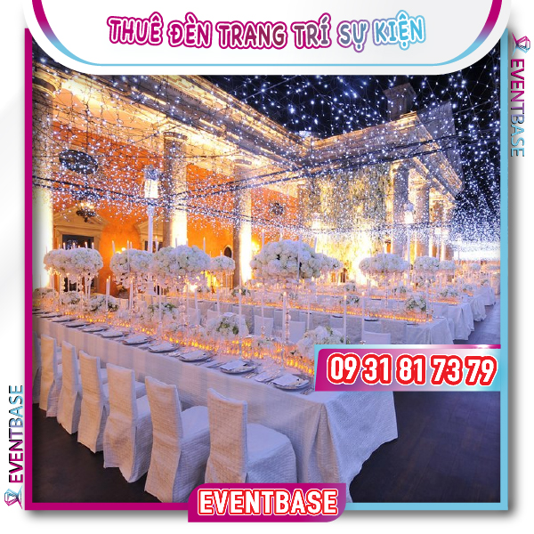 Thuê đèn trang trí sự kiện