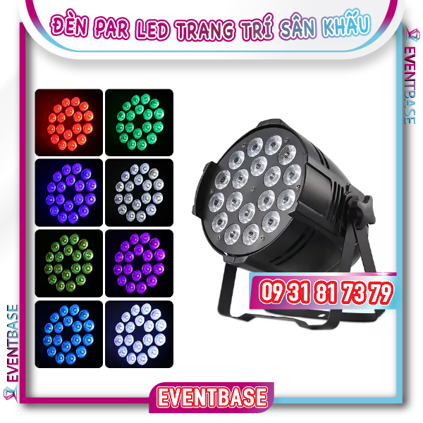 Đèn PAR LED trang trí sự kiện