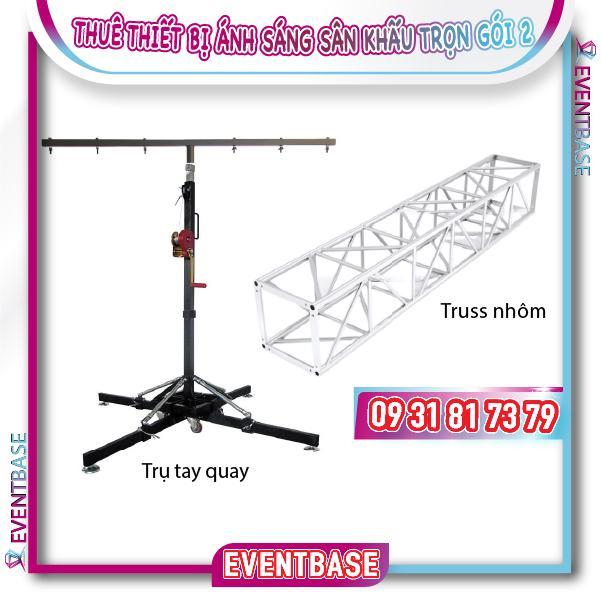 Hệ thống khung treo đèn gói ánh sáng trung cấp
